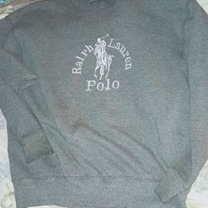 Regular polo sweatshirt I'm assuming it's XL tag is kinda funky